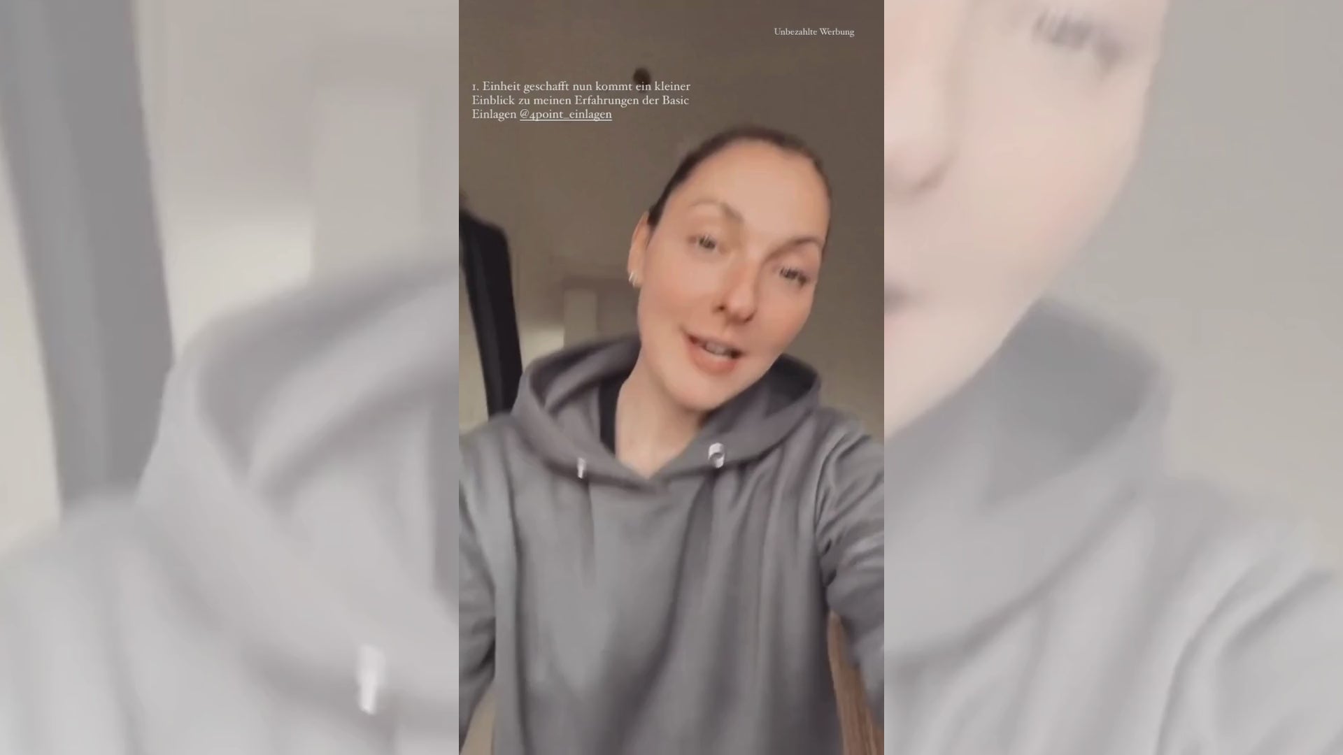 Video laden: Laufathletin Laura testet 4Point Einlagen beim Training und berichtet über Stabilität und natürliches Laufgefühl